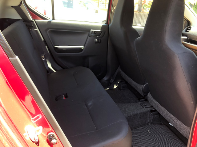 Daihatsu e:S back seat