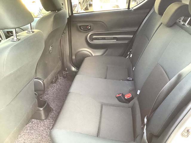 Toyota Aqua back seat